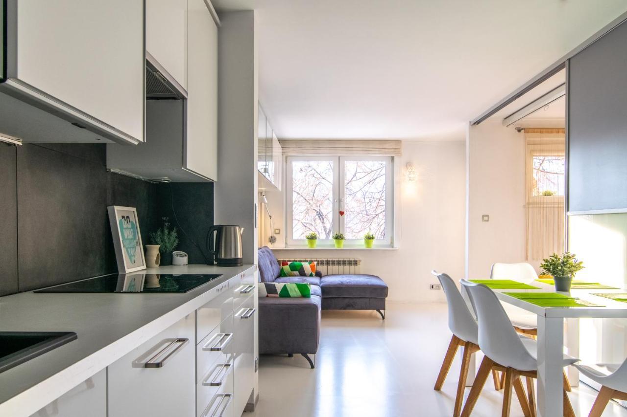 ורשה W Sercu Powisla, Balkon, Klimatyzacja, Wifi, Brak Tv מראה חיצוני תמונה